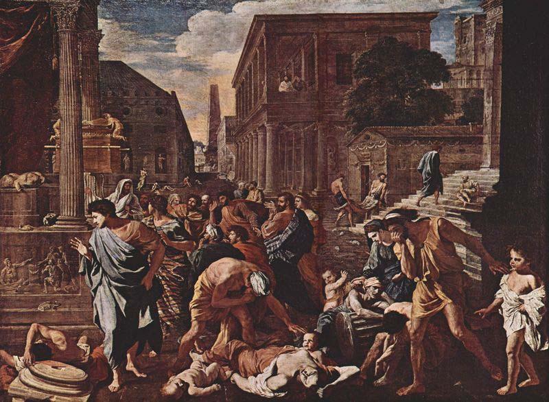Nicolas Poussin The Plague at Ashdod, Germany oil painting art